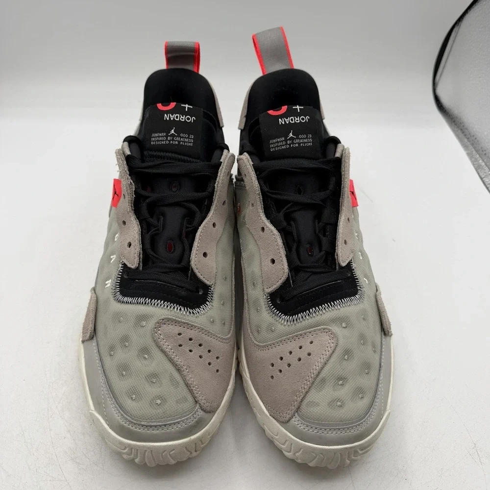 Air Jordan Delta 2‎ Shoes Mens Size 10.5 Grey Fog/Black-Sail Sneakers CV8121-005
